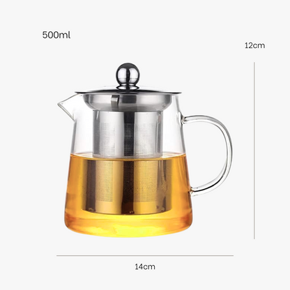 Glass Teapot with Infuser, 500ml