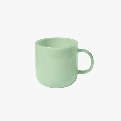 Mint Green Borosilicate Glass Mug